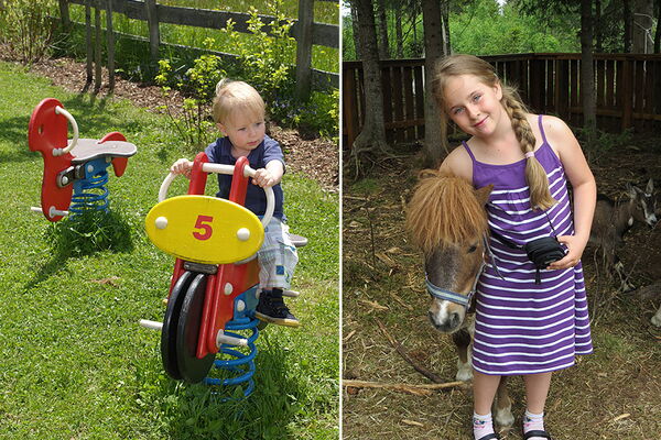 Es gibt sehr viele sachen die Kinder zu Unterhalten.