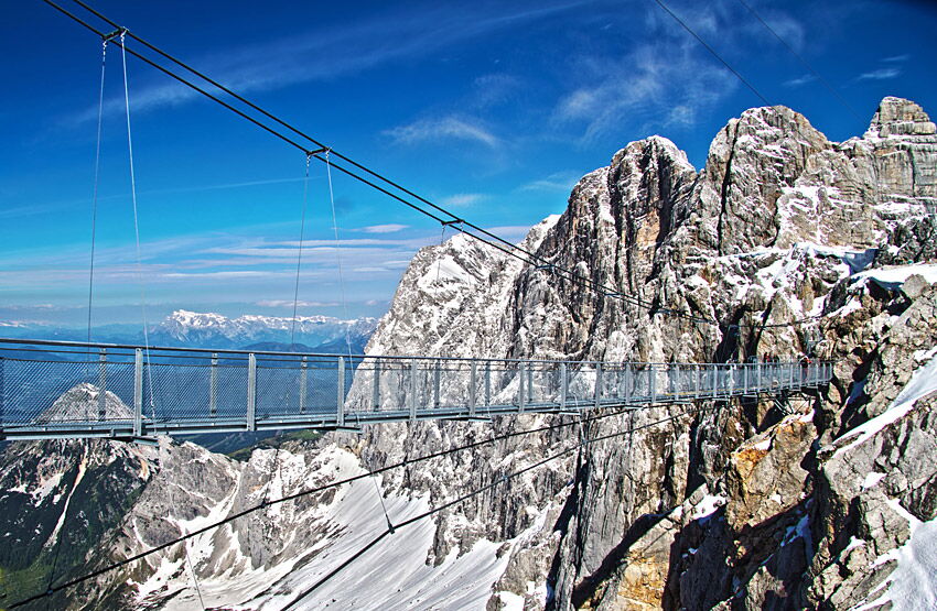 The Dachstein suspension bridge