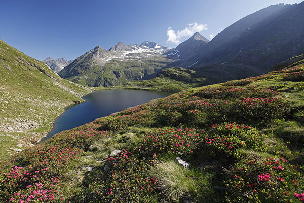 Mountain lake in the Schladming-Dachstein region